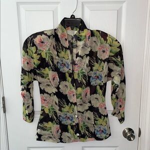 Fenn Wright Manson Multicolor Floral Blouse
